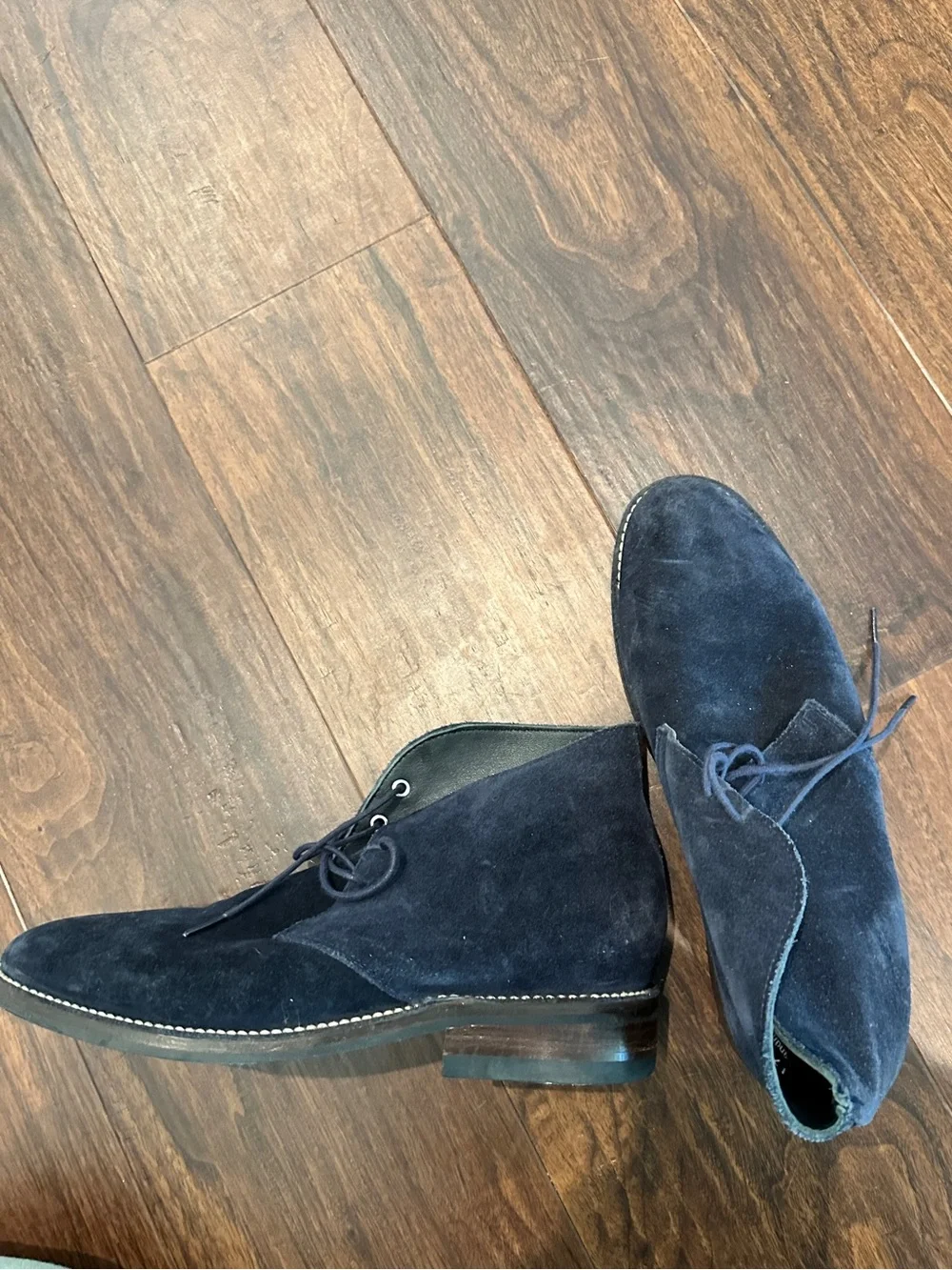 Thursday Boot Company Navy Suede Boots